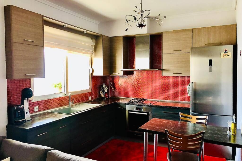 Family Apartment In Greece Каландра Экстерьер фото